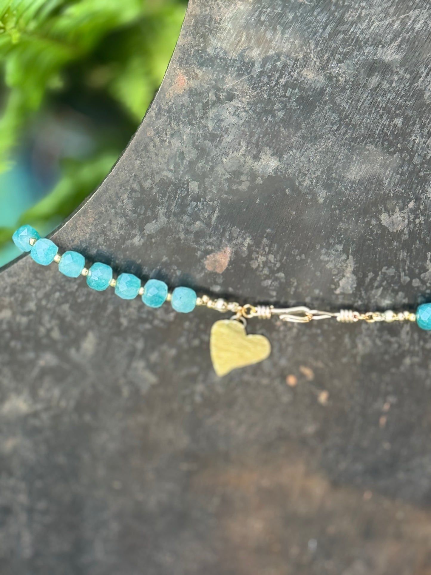 The Chrysoprase Beaded Necklace