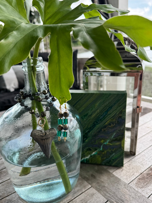 Long Coastal Shoreline Necklace