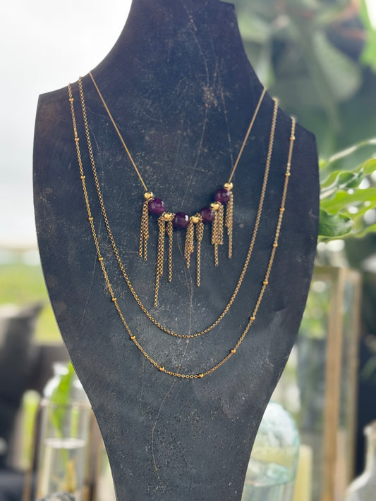Purple Rain Necklace