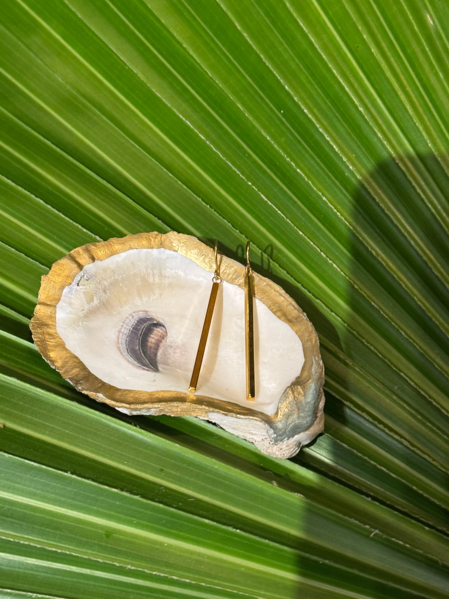 Gold Dang Dangle Earrings