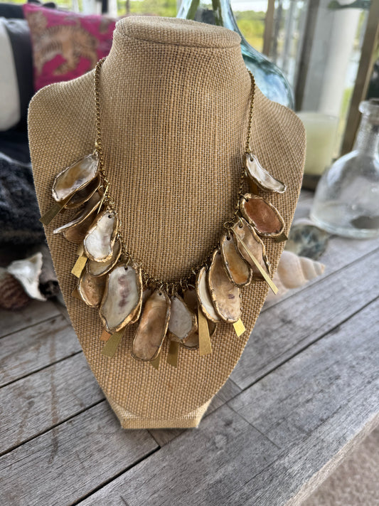 Low Tide Oyster Necklace