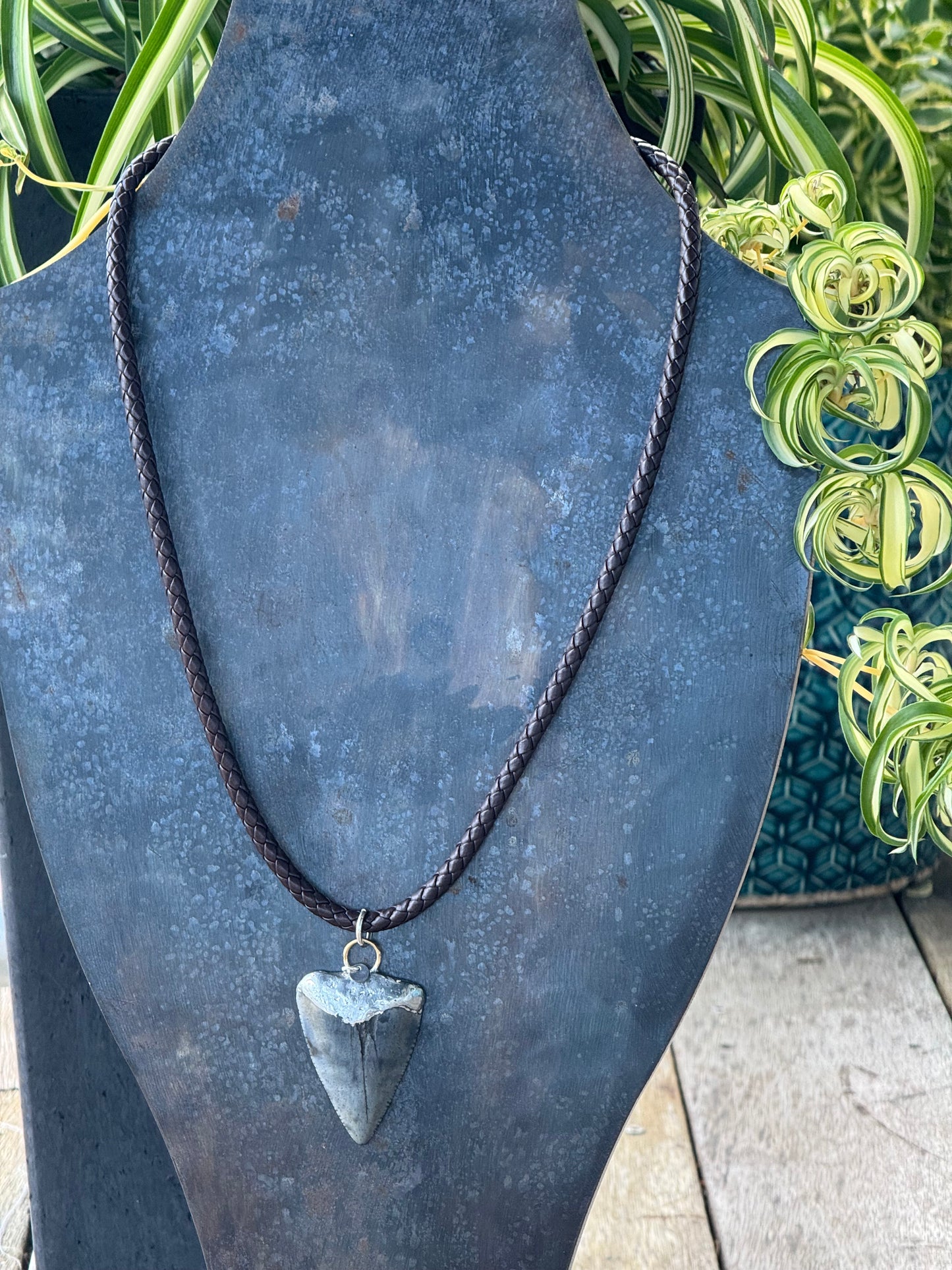 The Ocean Sentinel Necklace- 2:54 Woven rope & Meg