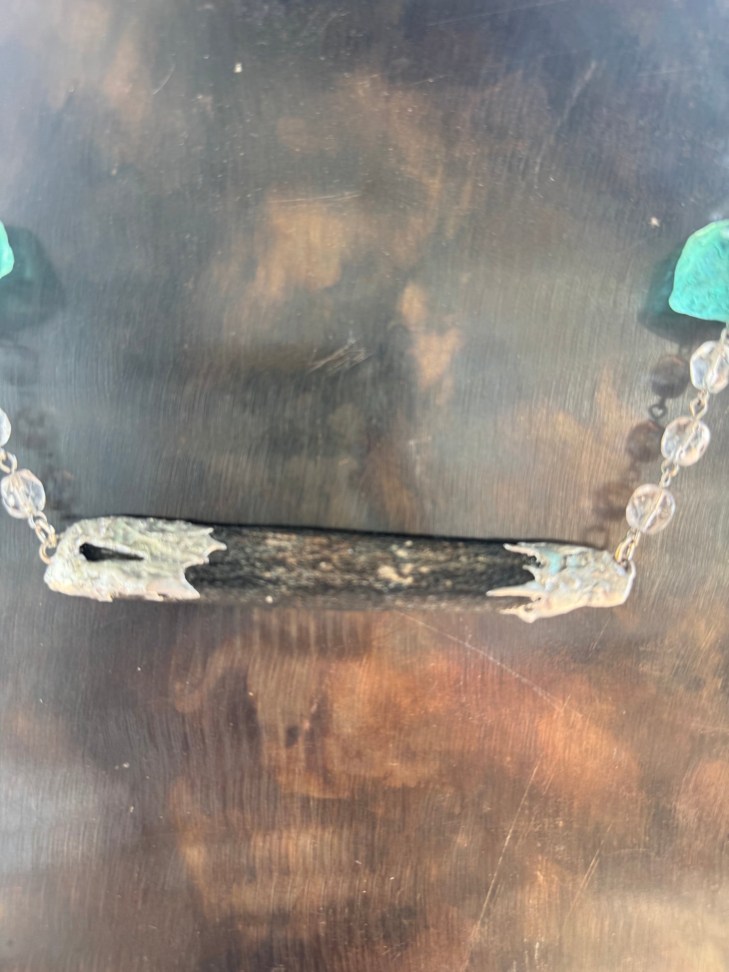 Petrified Woody Necklace