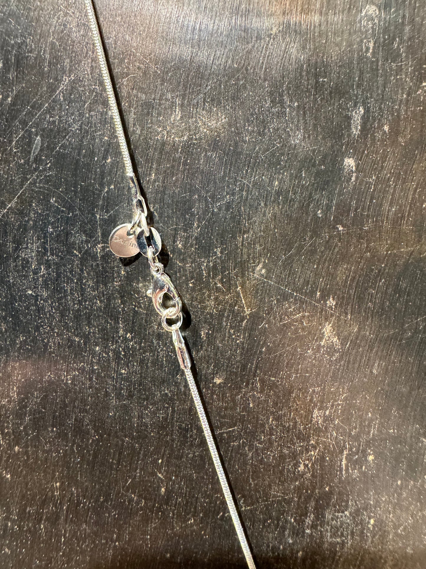 Silver Dtip Mako Shark Tooth