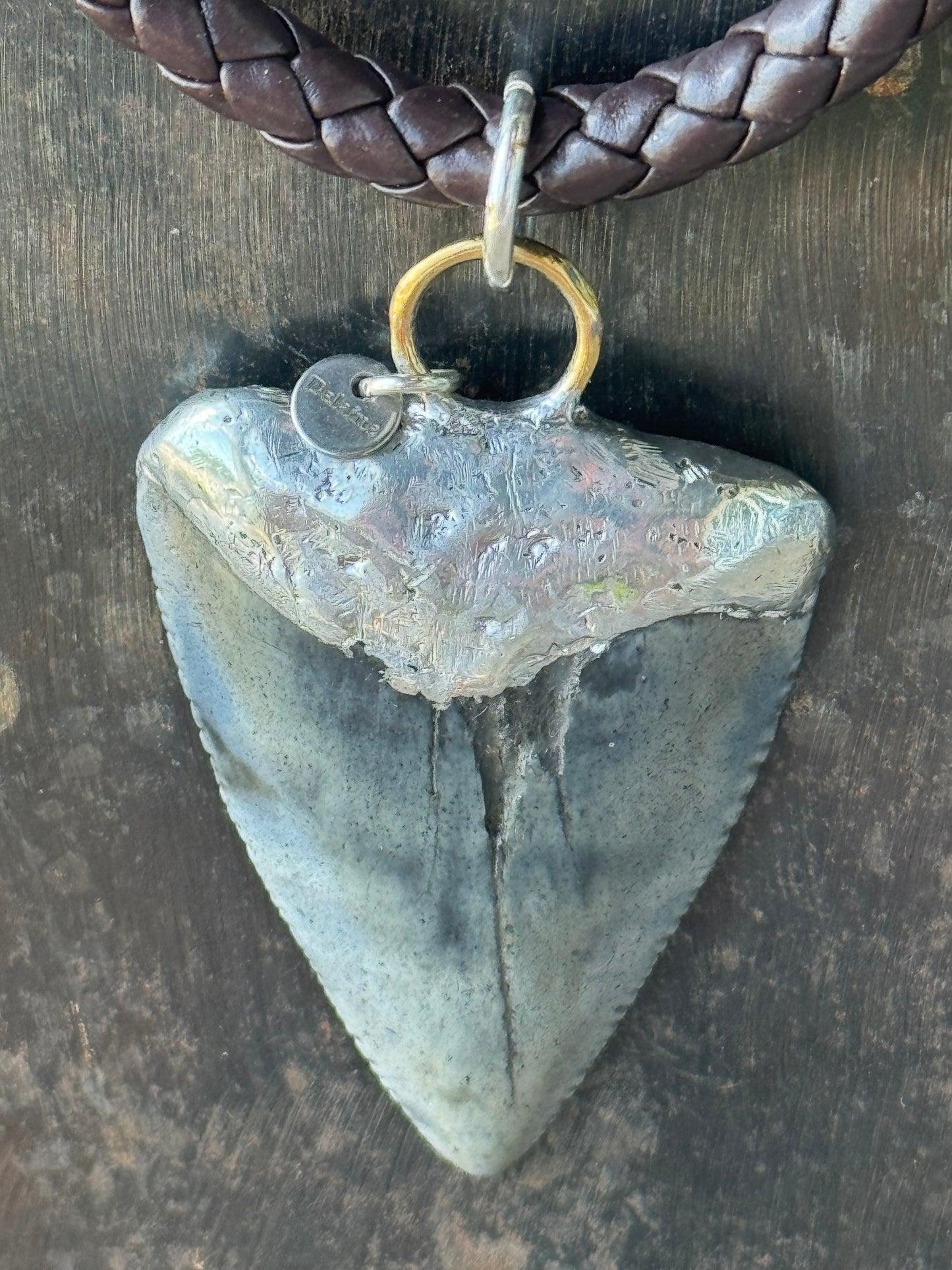 The Ocean Sentinel Necklace- 2:54 Woven rope & Meg