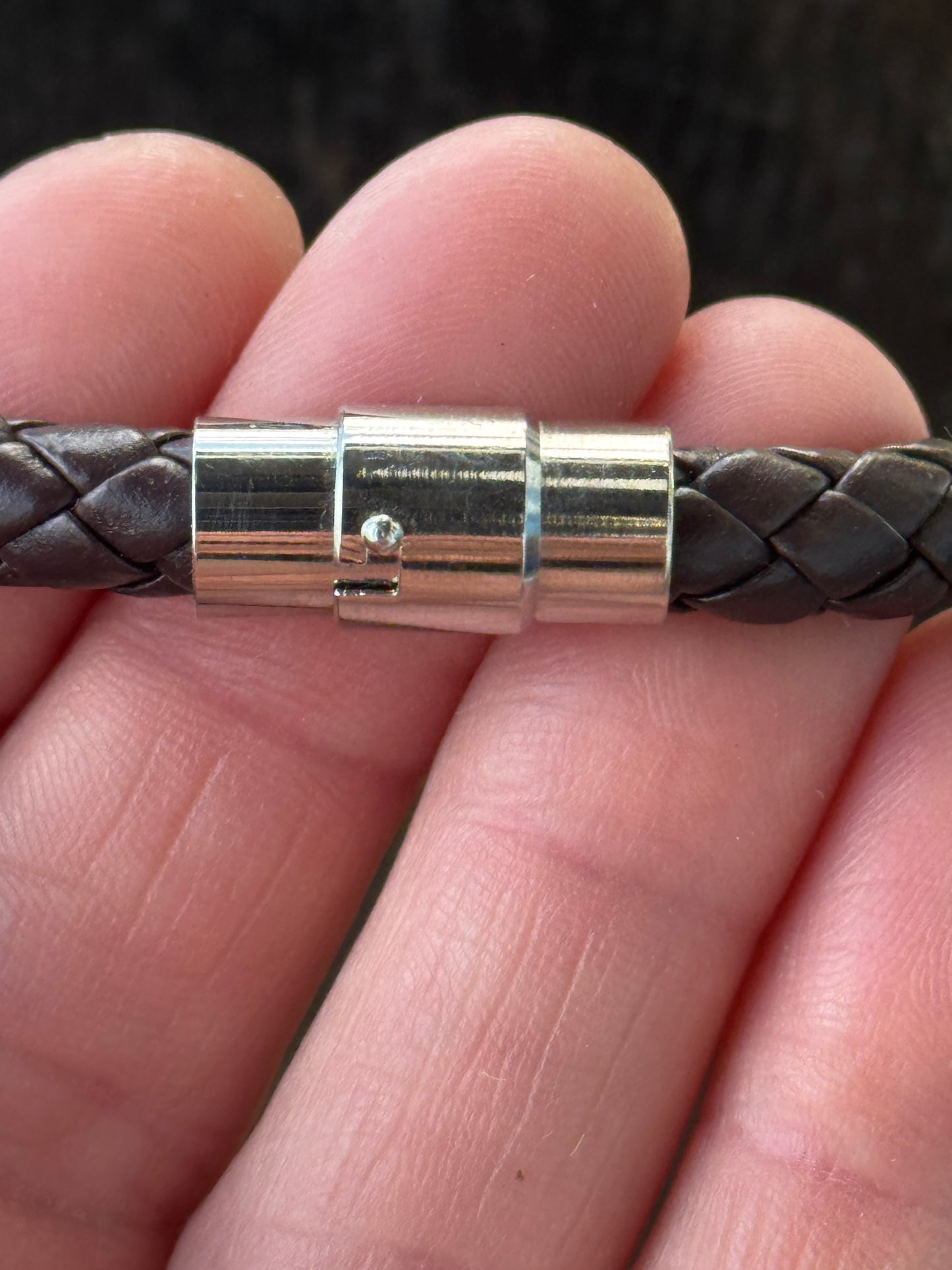 The Ocean Sentinel Necklace- 2:54 Woven rope & Meg