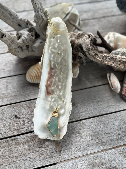 Frosted Seaside Necklace