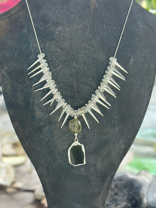 Seaside Silver Necklace