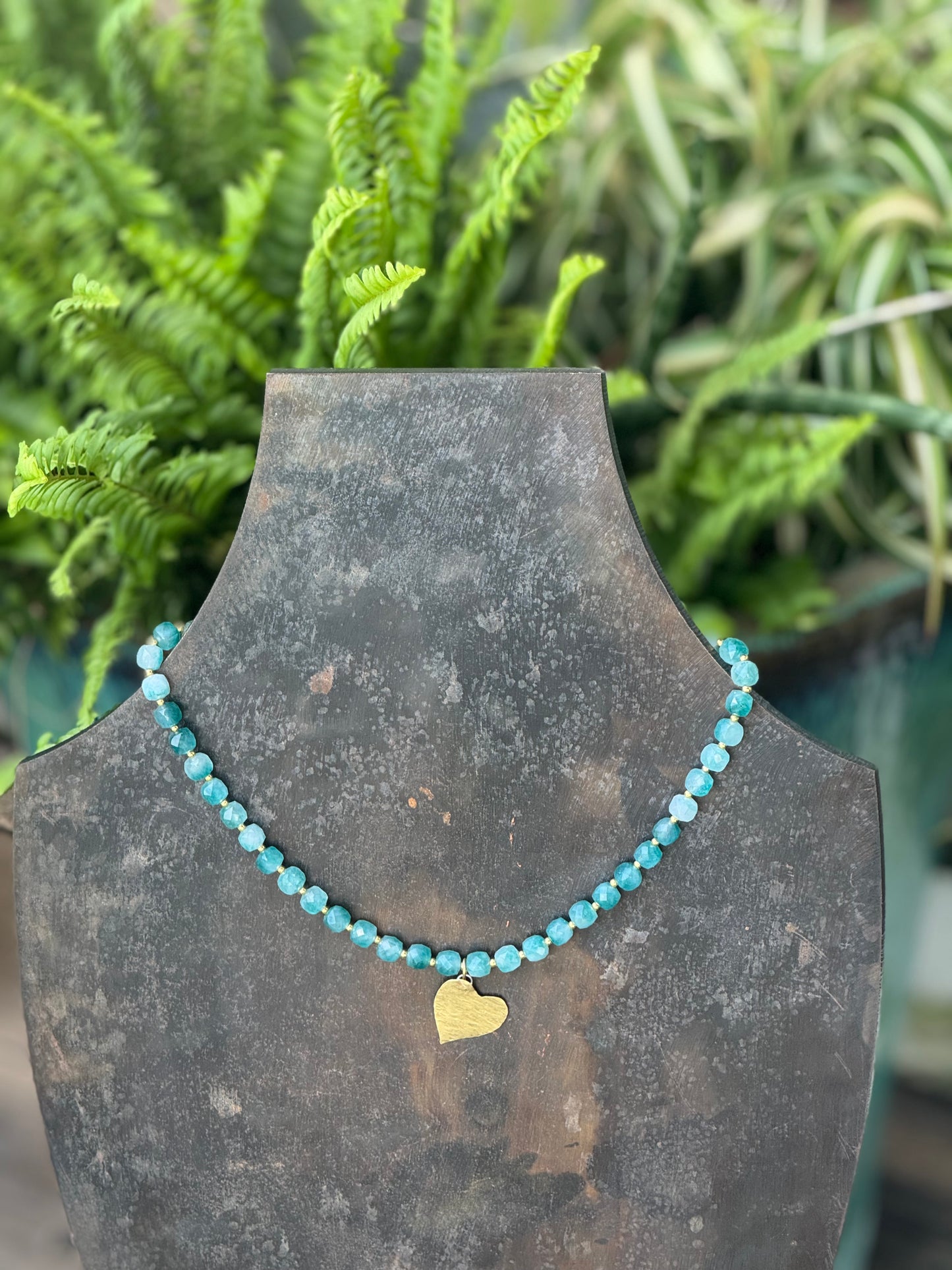 The Chrysoprase Beaded Necklace