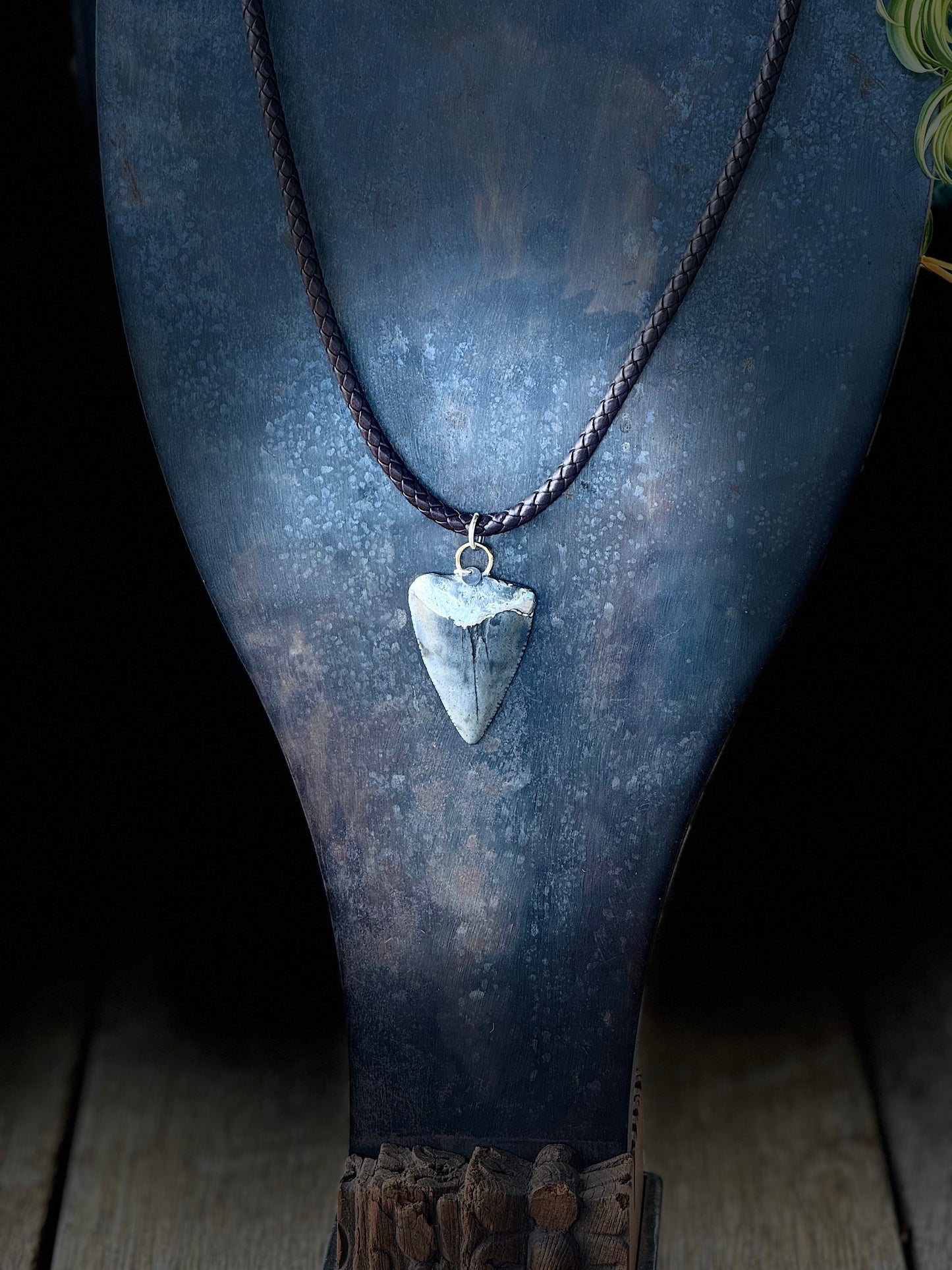 The Ocean Sentinel Necklace- 2:54 Woven rope & Meg